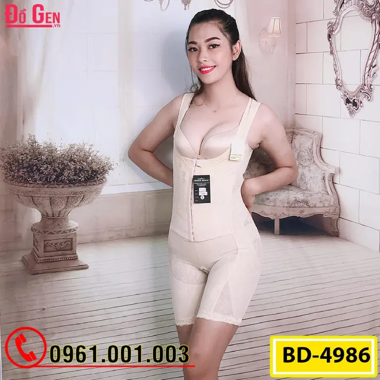 Bộ Đồ Gen Định Hình - Gen Nịt Bụng Thu Gọn Vòng 2 (Cod: BD-4986)