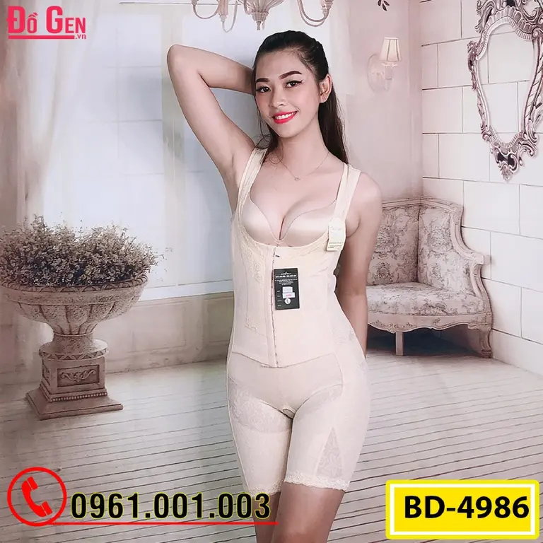 Bộ Đồ Gen Định Hình - Gen Nịt Bụng Thu Gọn Vòng 2 (Cod: BD-4986)