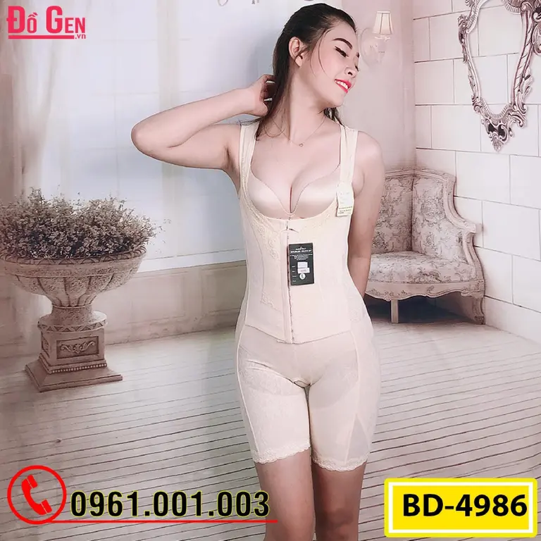 Bộ Đồ Gen Định Hình - Gen Nịt Bụng Thu Gọn Vòng 2 (Cod: BD-4986)