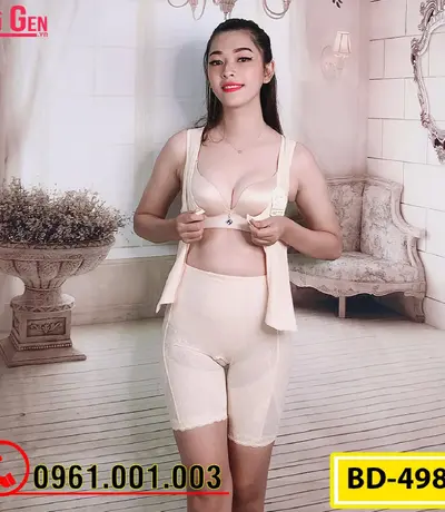 Bộ Đồ Gen Định Hình - Gen Nịt Bụng Thu Gọn Vòng 2 (Cod: BD-4986)