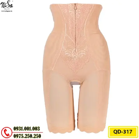 Quần Lót Gen Bụng Định Hình Chống Cuộn Giảm Kích Thước Vòng Eo (Cod: QD-317)