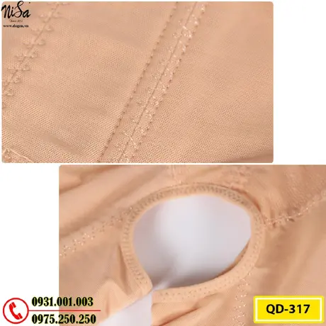 Quần Lót Gen Bụng Định Hình Chống Cuộn Giảm Kích Thước Vòng Eo (Cod: QD-317)