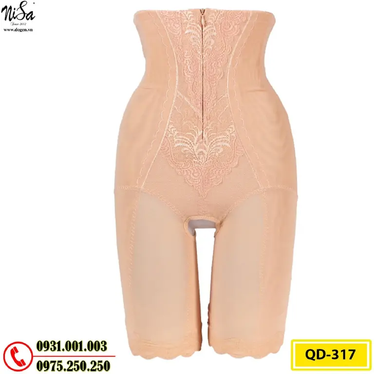 Quần Lót Gen Bụng Định Hình Chống Cuộn Giảm Kích Thước Vòng Eo (Cod: QD-317)