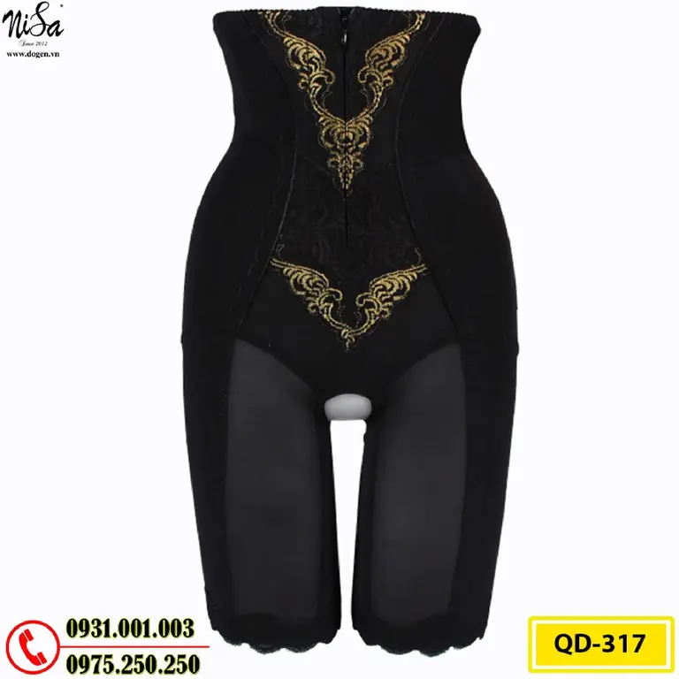 Quần Lót Gen Bụng Định Hình Chống Cuộn Giảm Kích Thước Vòng Eo (Cod: QD-317)