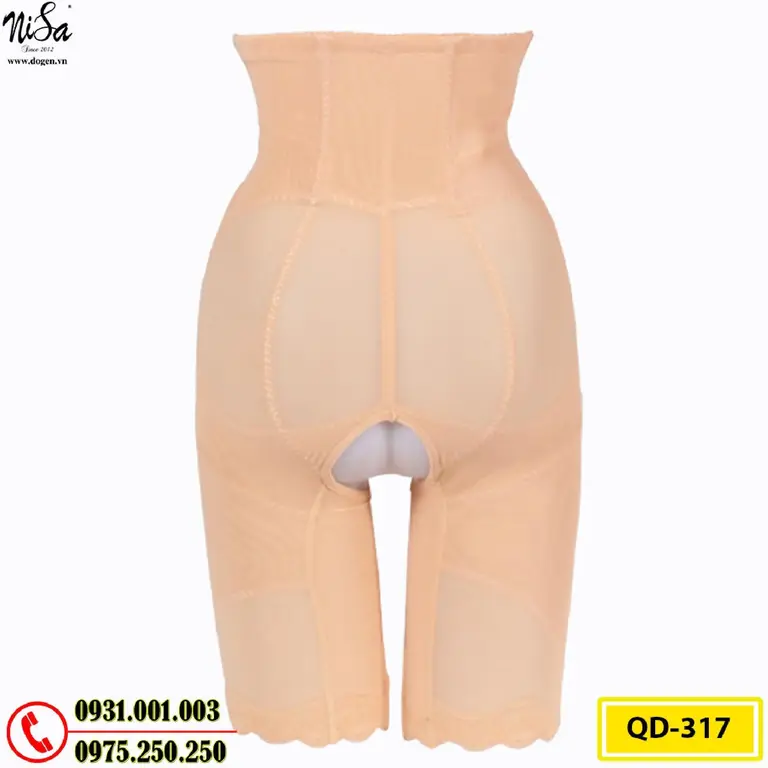 Quần Lót Gen Bụng Định Hình Chống Cuộn Giảm Kích Thước Vòng Eo (Cod: QD-317)