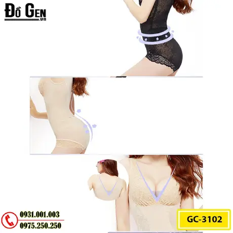 Đồ Lót Gen Định Hình Cao Cấp Cho Bạn Thân Hình Thon Gọn (Cod: GC-3102)