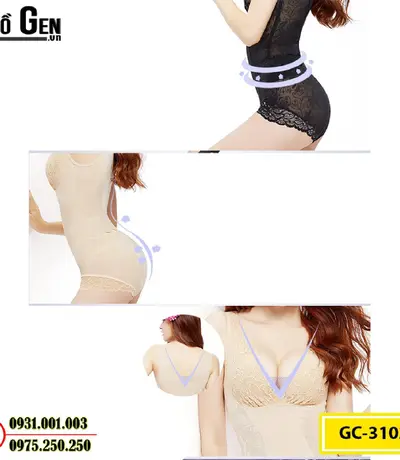 Đồ Lót Gen Định Hình Cao Cấp Cho Bạn Thân Hình Thon Gọn (Cod: GC-3102)