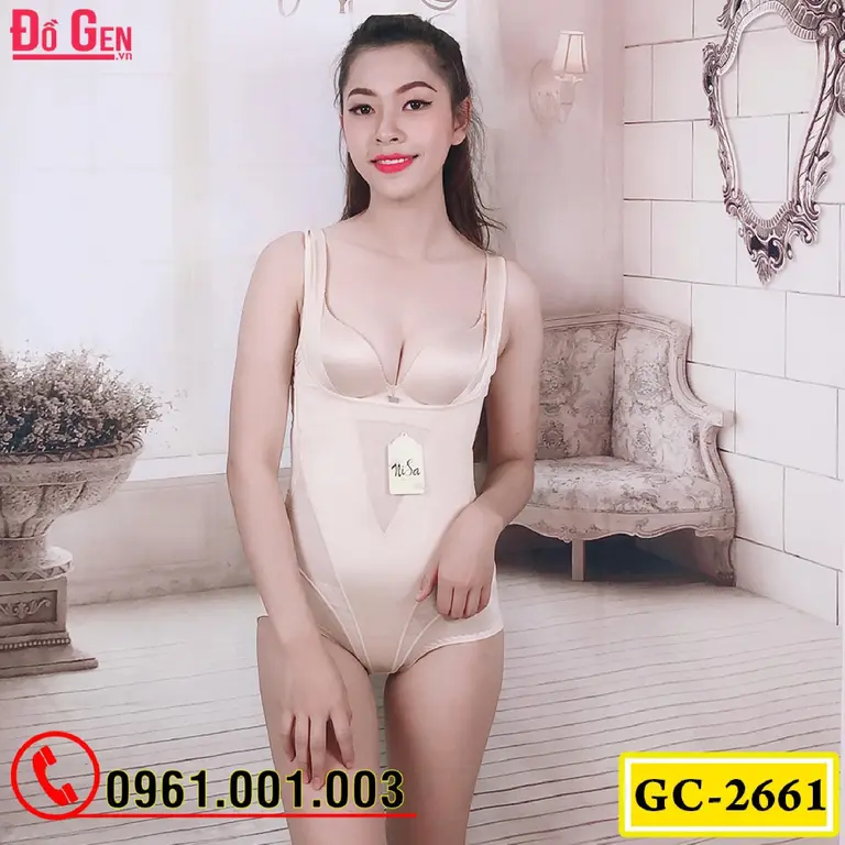 Gen Nịt Bụng - Bộ Đồ Lót Gen Định Hình Cao Cấp Nhỏ Eo Thon Bụng (Cod: GC-2661)