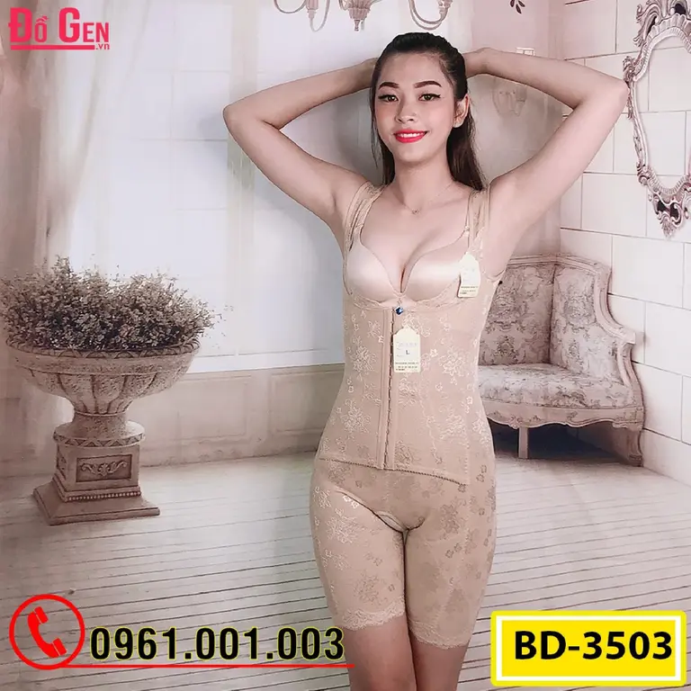 Đồ Gen Định Hình - Gen Nịt Bụng Liền Thân Cao Cấp (Cod: BD-3503)