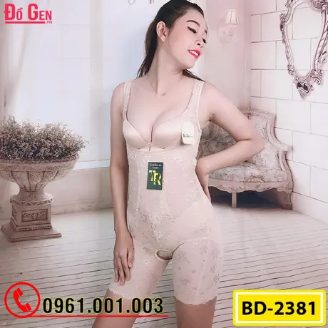Bộ Đồ Lót Gen Định Hình - Gen Nịt Bụng Thu Gọn Vòng Eo (Cod: BD-2381)