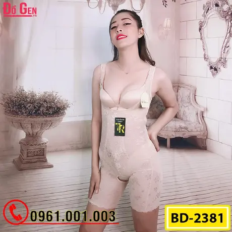 Bộ Đồ Lót Gen Định Hình - Gen Nịt Bụng Thu Gọn Vòng Eo (Cod: BD-2381)