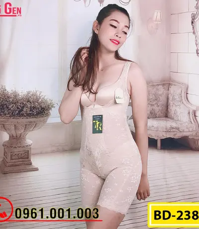 Bộ Đồ Lót Gen Định Hình - Gen Nịt Bụng Thu Gọn Vòng Eo (Cod: BD-2381)