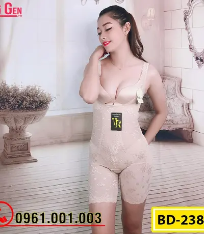 Bộ Đồ Lót Gen Định Hình - Gen Nịt Bụng Thu Gọn Vòng Eo (Cod: BD-2381)