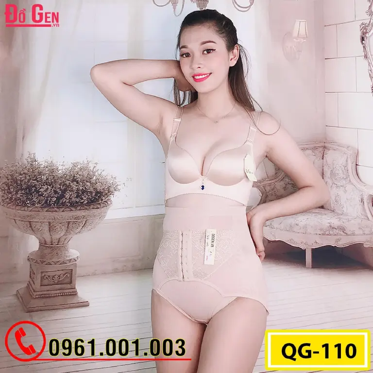 Quần Lót Gen Bụng Định Hình Nhỏ Eo Thon Bụng (Cod: QG-110)