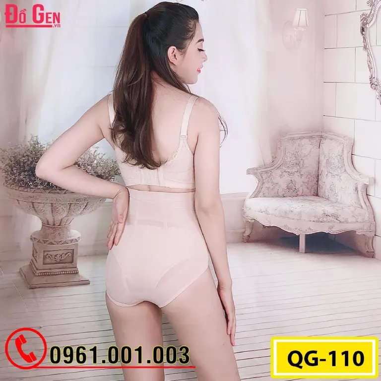 Quần Lót Gen Bụng Định Hình Nhỏ Eo Thon Bụng (Cod: QG-110)