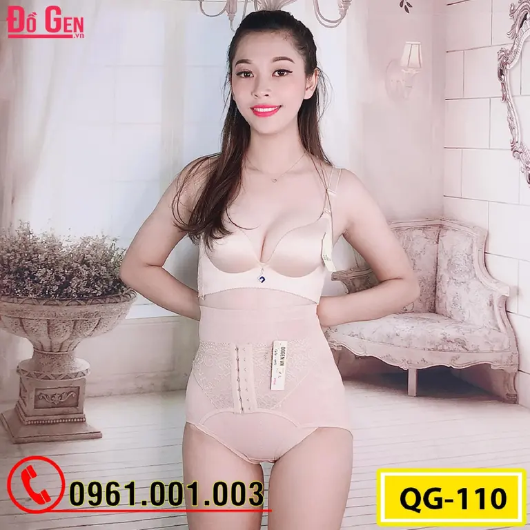 Quần Lót Gen Bụng Định Hình Nhỏ Eo Thon Bụng (Cod: QG-110)