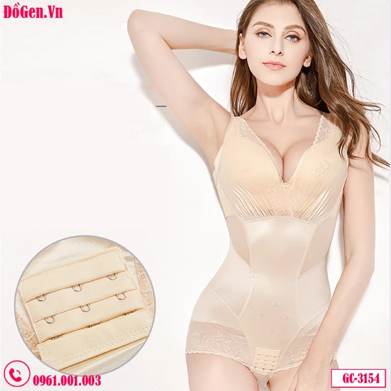 Áo Lót Gen Định Hình Toàn Thân Nịt Bụng Chính Hãng Chất Lượng GC-3154