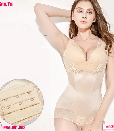 Áo Lót Gen Định Hình Toàn Thân Nịt Bụng Chính Hãng Chất Lượng GC-3154