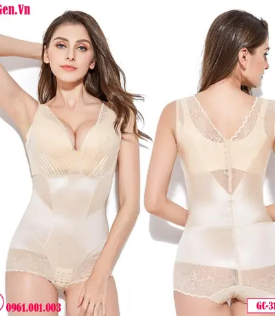 Áo Lót Gen Định Hình Toàn Thân Nịt Bụng Chính Hãng Chất Lượng GC-3154