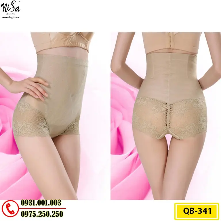 Quần Lót Định Hình - Quần Gen Định Hình Thu Gọn Vòng Eo (Cod: QB-341)