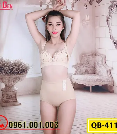 Gen Nịt Bụng - Quần Lót Gen Định Hình Cao Cấp Chống Cuộn Thu Gọn Vòng Eo (Cod: QB-411)