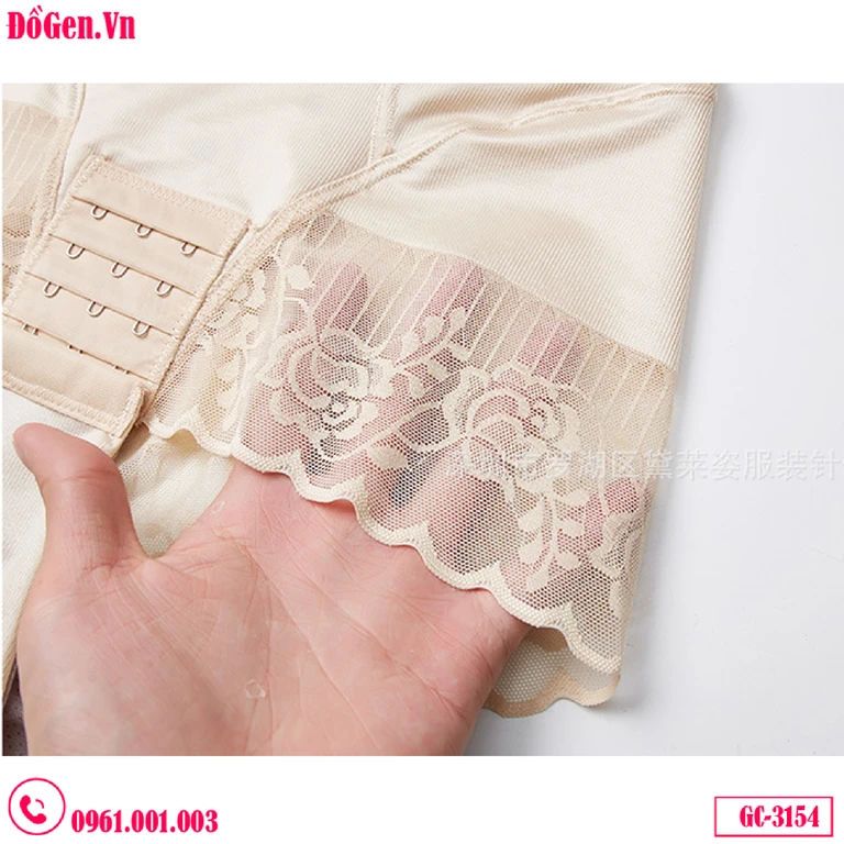 Áo gen định hình toàn thân hàng chính hãng siết eo tiện lợi 3154