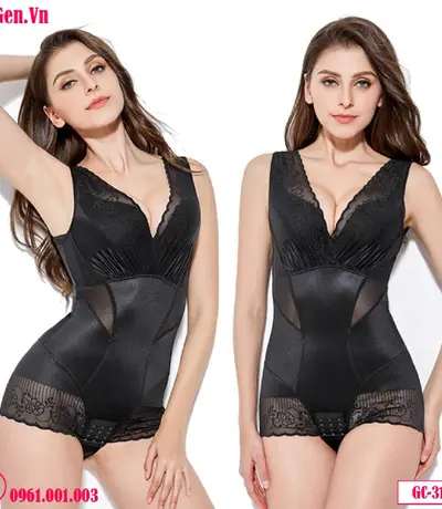 Áo gen định hình toàn thân hàng chính hãng siết eo tiện lợi 3154