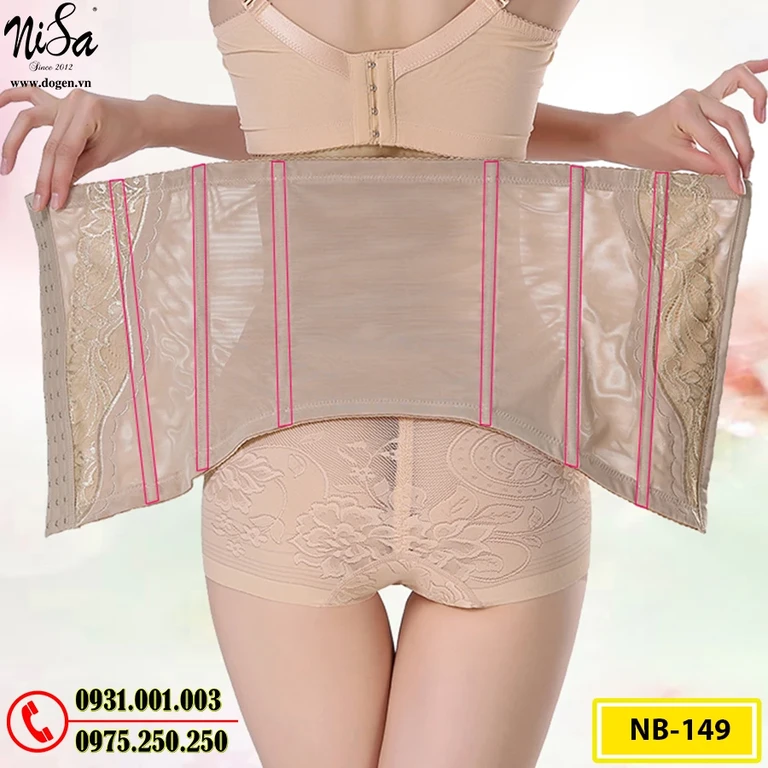 Gen Nịt Bụng Định Hình Nhỏ Eo Thon Bụng (Cod: NB-149)
