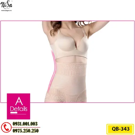 Quần Gen Định Hình - Quần Lót Định Hình Cao Cấp Thu Nhỏ Vòng Eo (Cod: QB-343)