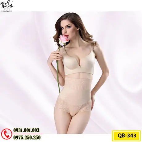 Quần Gen Định Hình - Quần Lót Định Hình Cao Cấp Thu Nhỏ Vòng Eo (Cod: QB-343)