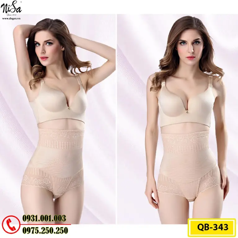 Quần Gen Định Hình - Quần Lót Định Hình Cao Cấp Thu Nhỏ Vòng Eo (Cod: QB-343)