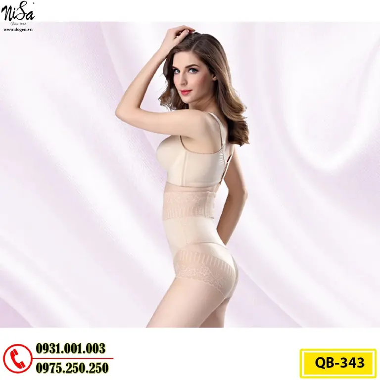 Quần Gen Định Hình - Quần Lót Định Hình Cao Cấp Thu Nhỏ Vòng Eo (Cod: QB-343)