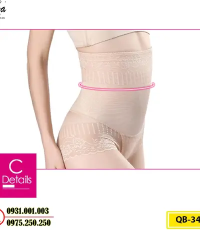 Quần Gen Định Hình - Quần Lót Định Hình Cao Cấp Thu Nhỏ Vòng Eo (Cod: QB-343)