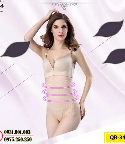 Quần Gen Định Hình - Quần Lót Định Hình Cao Cấp Thu Nhỏ Vòng Eo (Cod: QB-343)