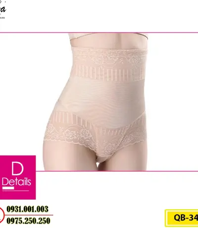 Quần Gen Định Hình - Quần Lót Định Hình Cao Cấp Thu Nhỏ Vòng Eo (Cod: QB-343)
