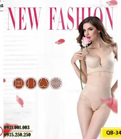 Quần Gen Định Hình - Quần Lót Định Hình Cao Cấp Thu Nhỏ Vòng Eo (Cod: QB-343)
