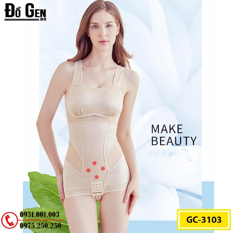 Đồ Lót Gen Định Hình Liền Thân Cao Cấp Nâng Mông, Thu Nhỏ Eo (Cod: GC-3103)