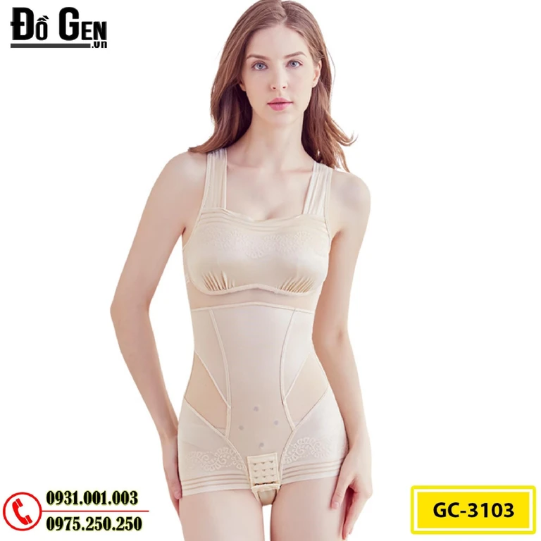 Đồ Lót Gen Định Hình Liền Thân Cao Cấp Nâng Mông, Thu Nhỏ Eo (Cod: GC-3103)