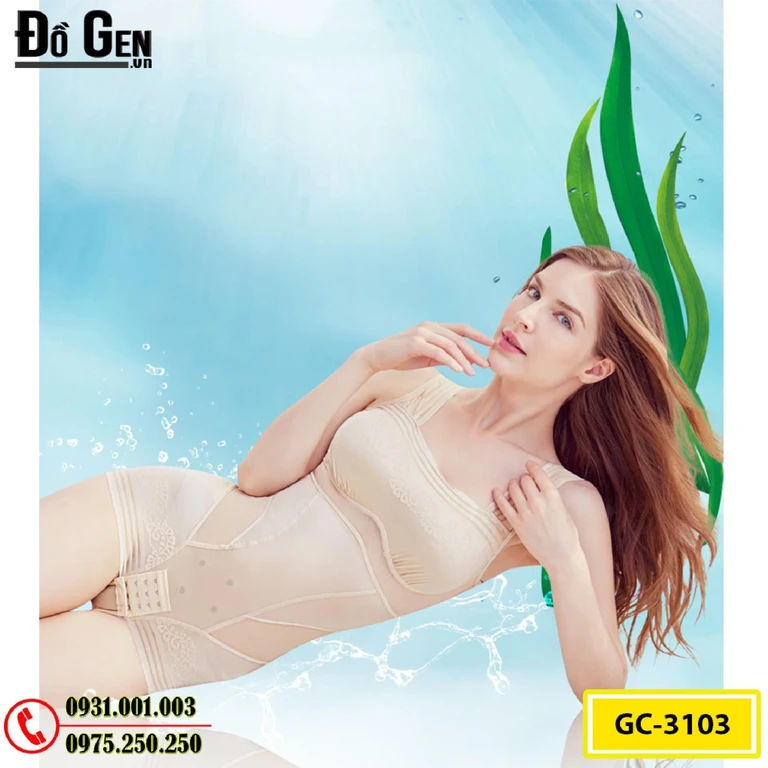 Đồ Lót Gen Định Hình Liền Thân Cao Cấp Nâng Mông, Thu Nhỏ Eo (Cod: GC-3103)