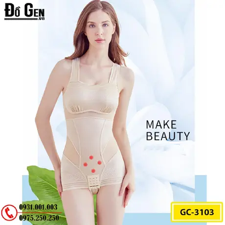 Đồ Lót Gen Định Hình Liền Thân Cao Cấp Nâng Mông, Thu Nhỏ Eo (Cod: GC-3103)