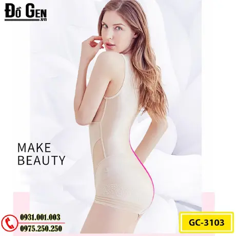 Đồ Lót Gen Định Hình Liền Thân Cao Cấp Nâng Mông, Thu Nhỏ Eo (Cod: GC-3103)