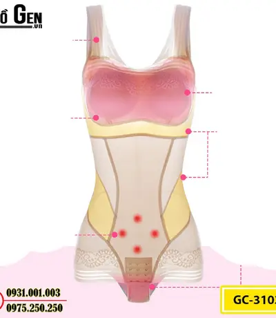 Đồ Lót Gen Định Hình Liền Thân Cao Cấp Nâng Mông, Thu Nhỏ Eo (Cod: GC-3103)