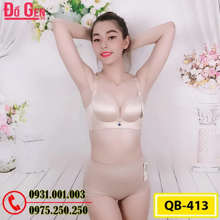 Quần Gen Định Hình - Quần Lót Gen Định Hình Nâng Mông Thu Nhỏ Eo (Cod: QB-413)