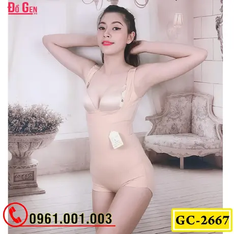Đồ Lót Gen Định Hình Liền Thân Cao Cấp Thu Nhỏ Eo (Cod: GC-2667)