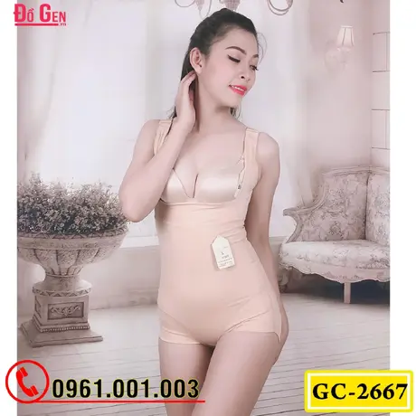 Đồ Lót Gen Định Hình Liền Thân Cao Cấp Thu Nhỏ Eo (Cod: GC-2667)