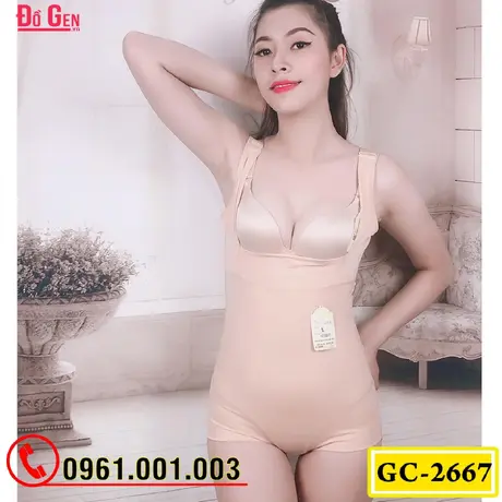 Đồ Lót Gen Định Hình Liền Thân Cao Cấp Thu Nhỏ Eo (Cod: GC-2667)