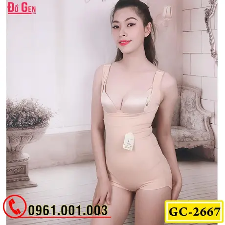Đồ Lót Gen Định Hình Liền Thân Cao Cấp Thu Nhỏ Eo (Cod: GC-2667)