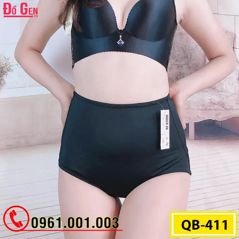 Quần Gen Định Hình - Quần Lót Định Hình Nâng Mông Thu Nhỏ Eo (Cod: QB-411)