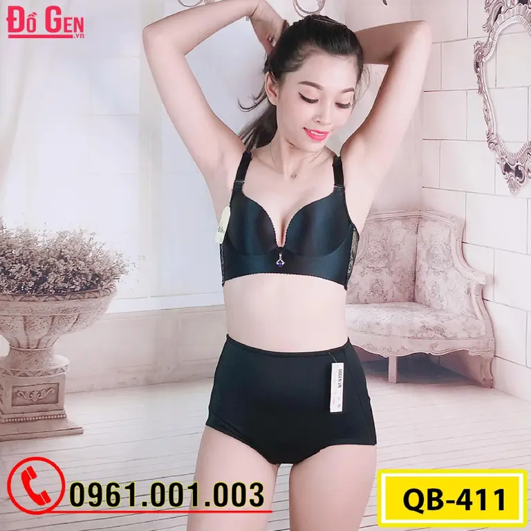 Quần Gen Định Hình - Quần Lót Định Hình Nâng Mông Thu Nhỏ Eo (Cod: QB-411)