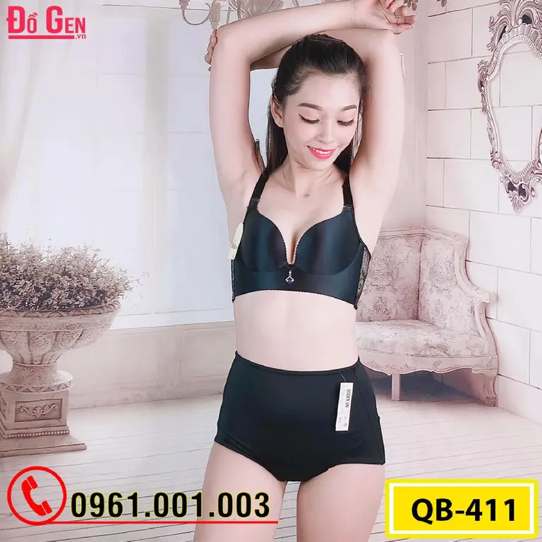 Quần Gen Định Hình - Quần Lót Định Hình Nâng Mông Thu Nhỏ Eo (Cod: QB-411)